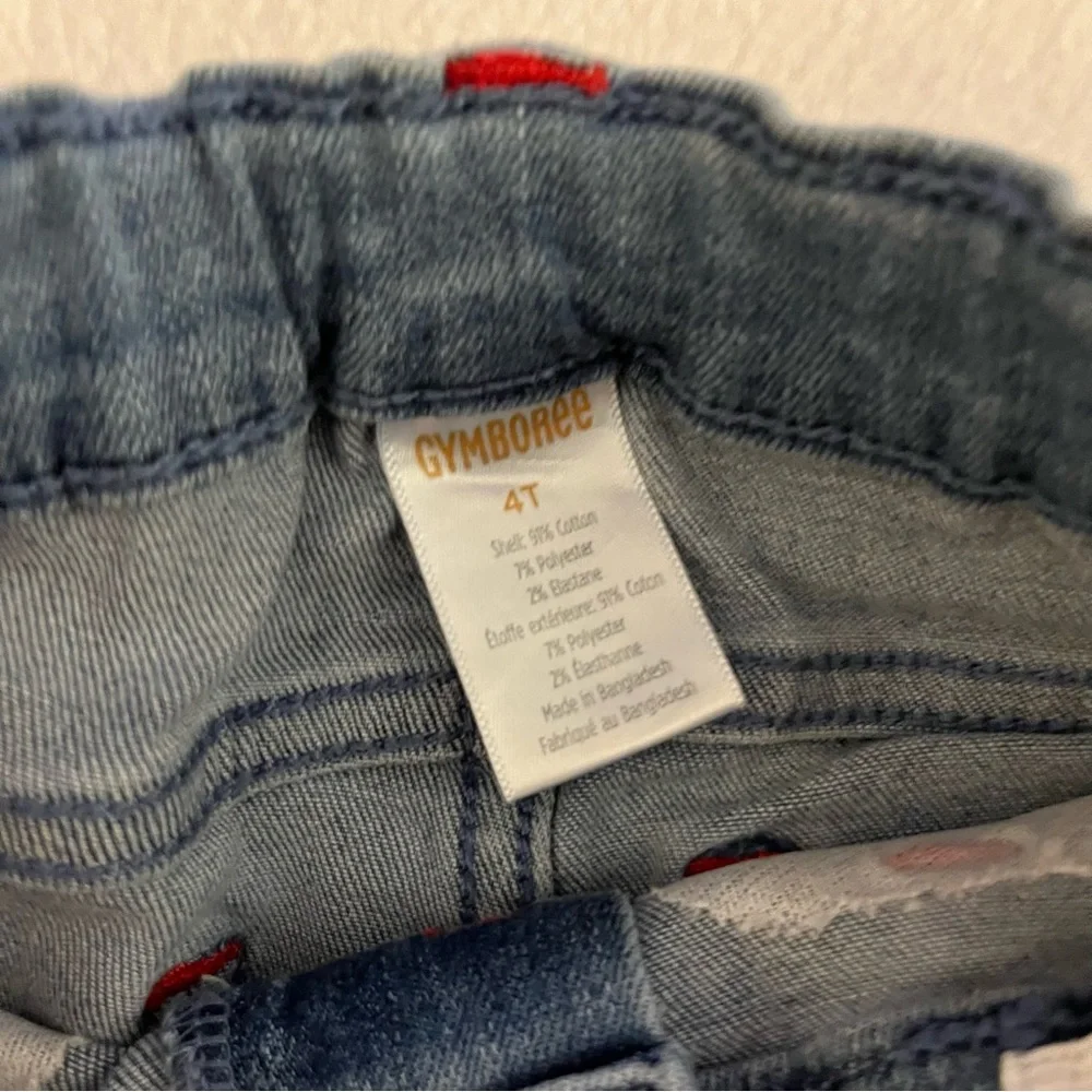 Gymboree Candy Apple Embroidered Jeans